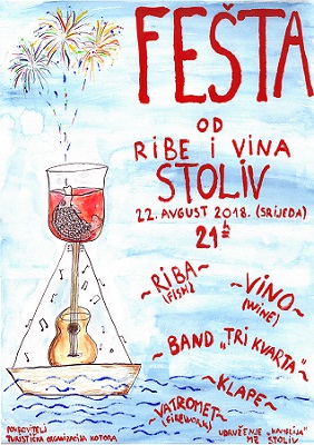 1A1A1FESTA OD RIBE I VINA - Stoliv
