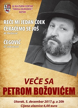 1aaPETAR BOZOVIC - plakat