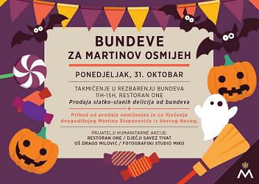 Bundeve za Martinov osmjeh