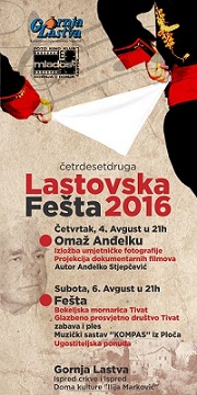 Lastovska Festa 2016 POZIVNICA
