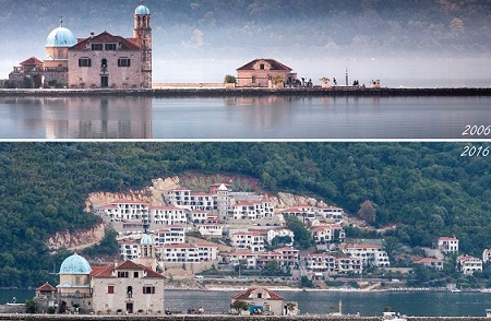 OSTRVA PERASKA  NEKAD I SAD