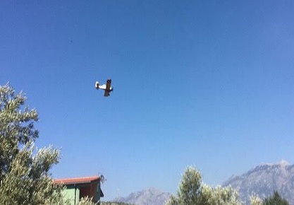 pozar vranovici avion