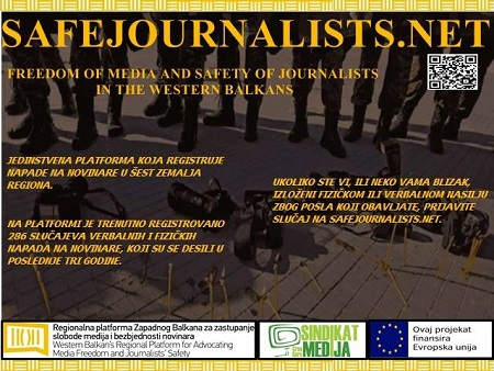 sajt baza napada na novinare