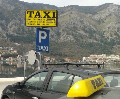 taxi kotor